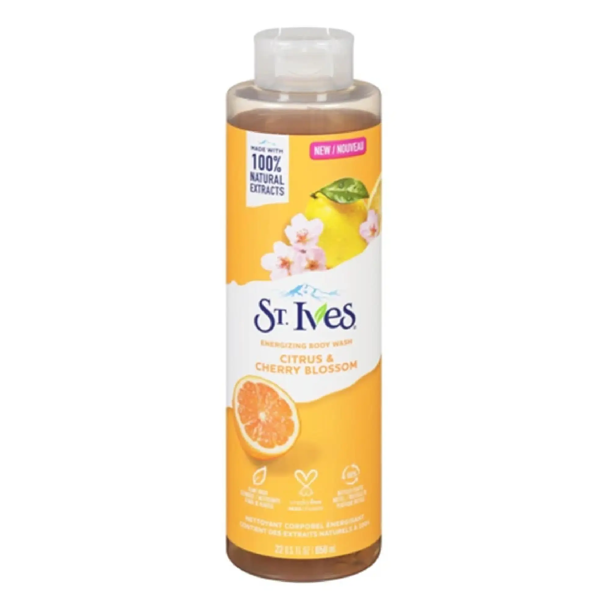 شامپو بدن اس تی.ایوز مدل Citruc &amp;CHerry Blossomحجم 650ml