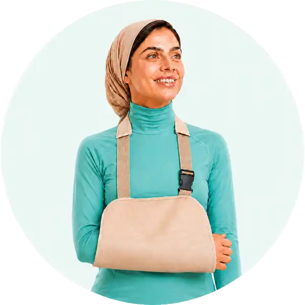 آویز دست دو طرف باز هُماس طب