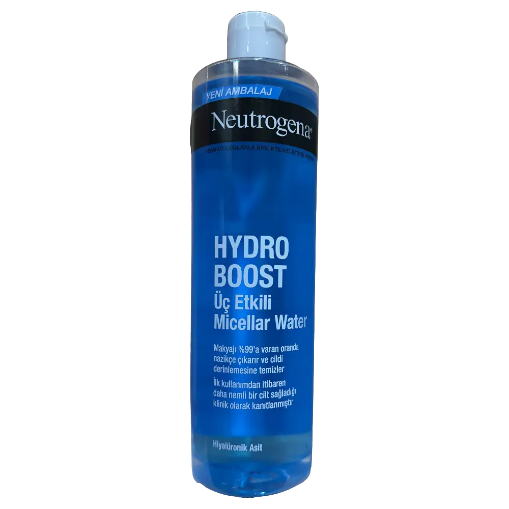 میسلار واتر سه کاره نوتروژینا مدل Hydro Boost حجم 400 میلی لیتر