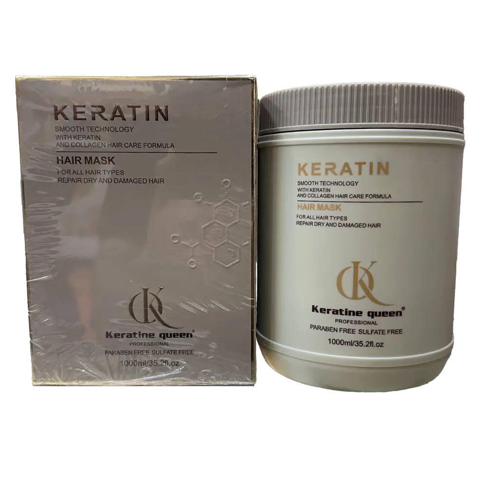 ماسک مو کراتین پروفشنال کراتین کویین Keratine Queen حجم 1000 میلی لیتر