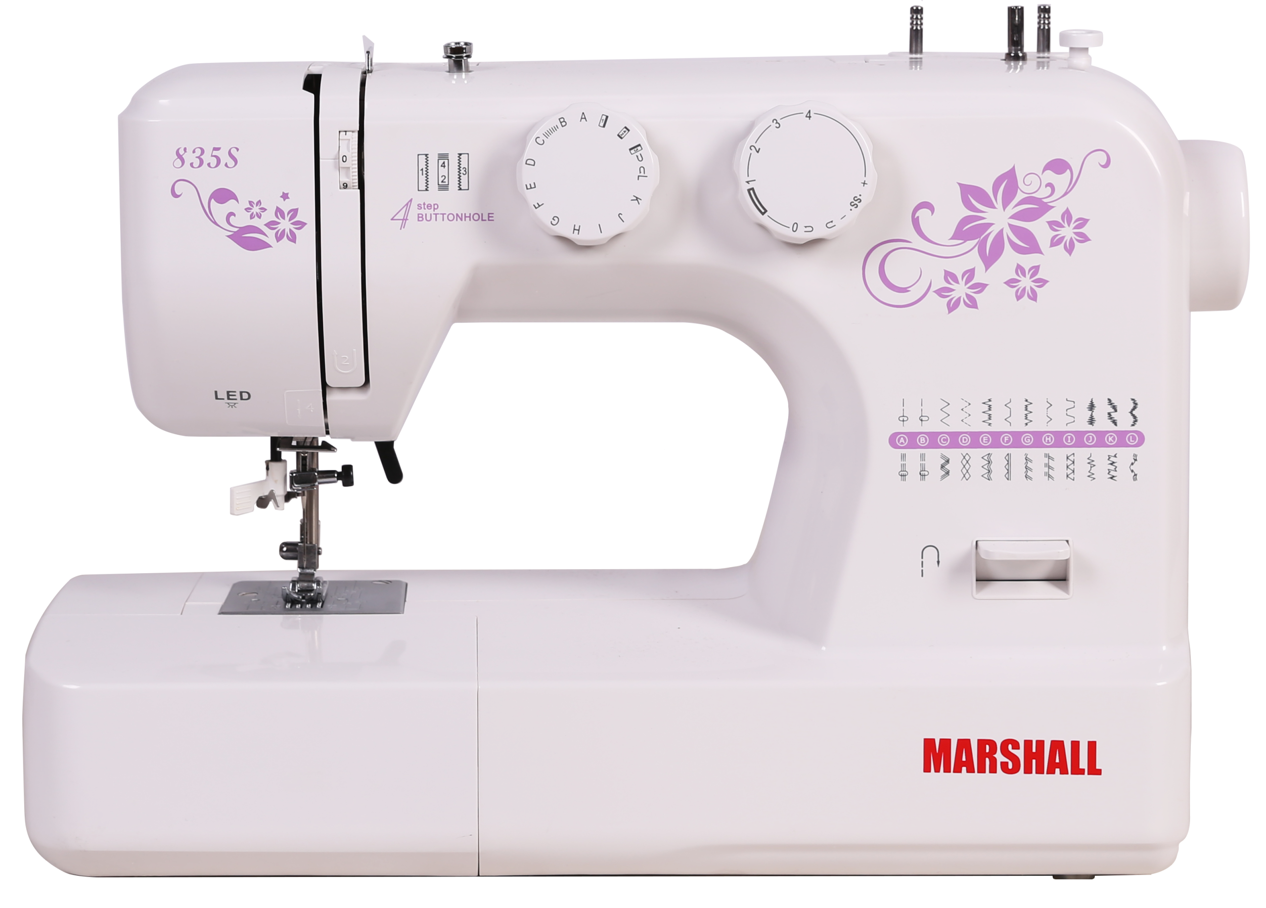 چرخ گلدوزی مارشال سری 8 پرنسس مدل 835S