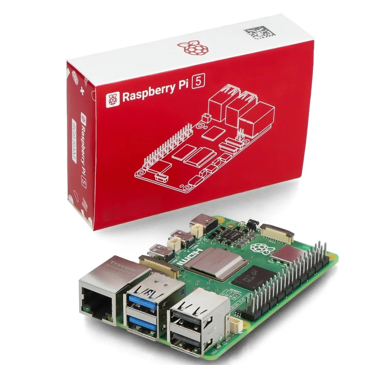 Raspberry pi 5 4G - رزپبری پای 5 چهار گیگ