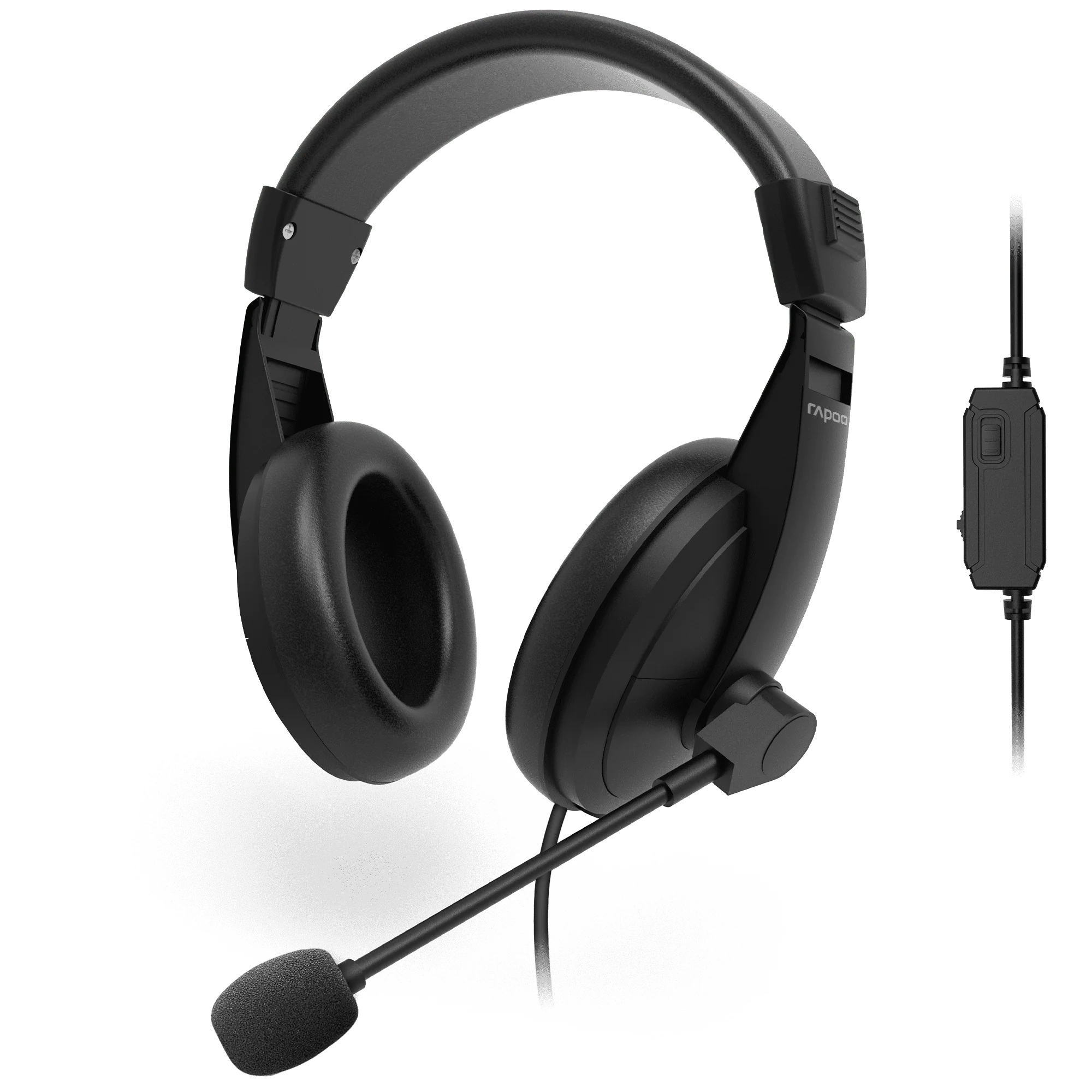 هدست سیمی رپو مدل Rapoo H150S Wired Stereo با اتصال USB-A