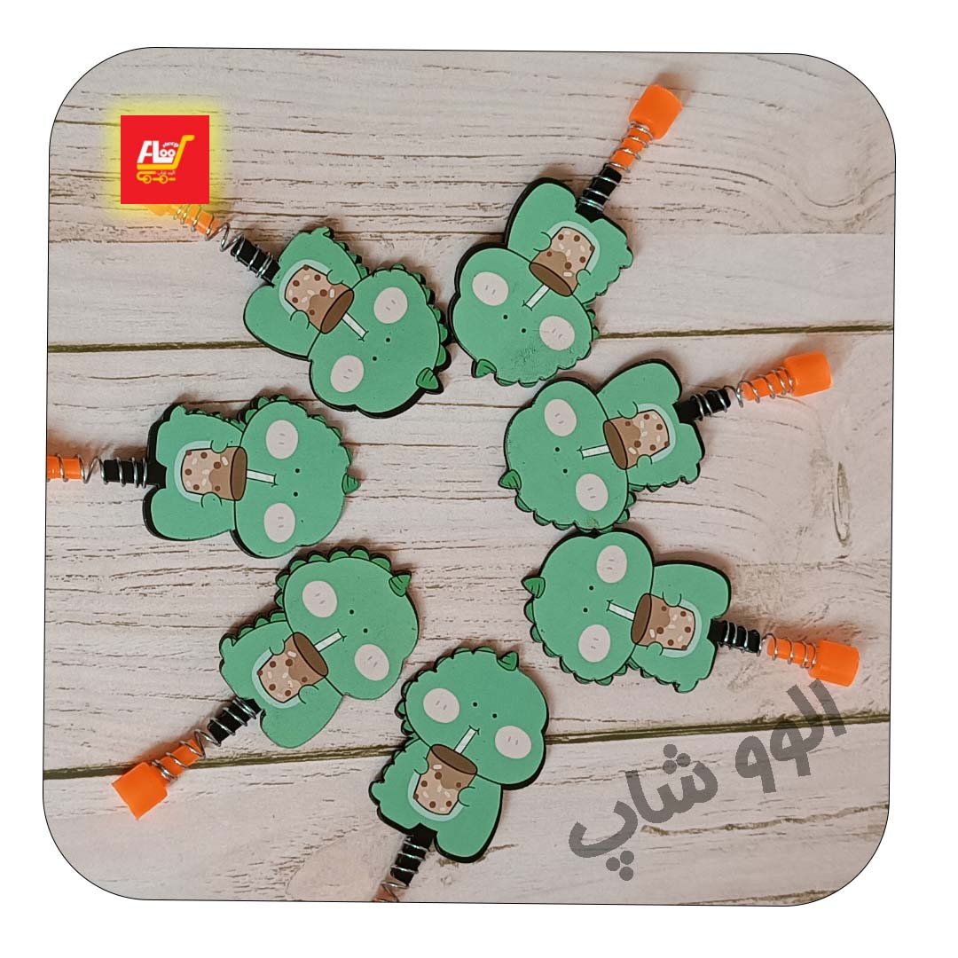 سرمدادی چوبی فنردار دایناسور