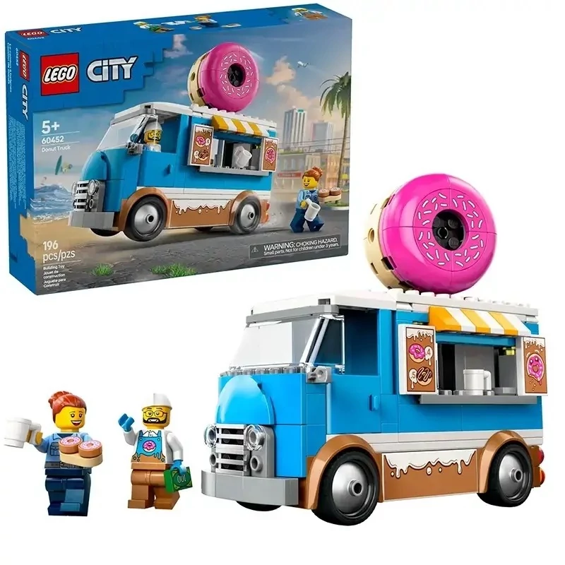 لگو ساختنی ماشین دونات اصل دانمارک اورجینال LEGO