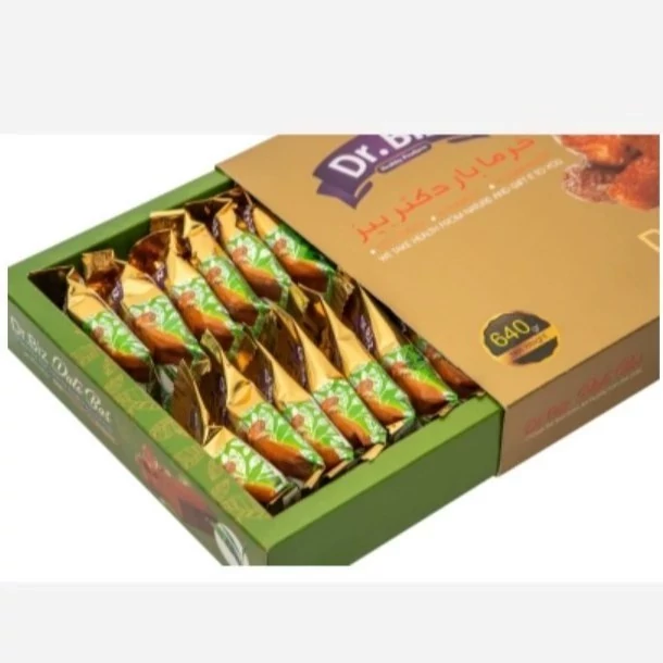 خرما بار رژیمی اسیاب شده همراه با هسته