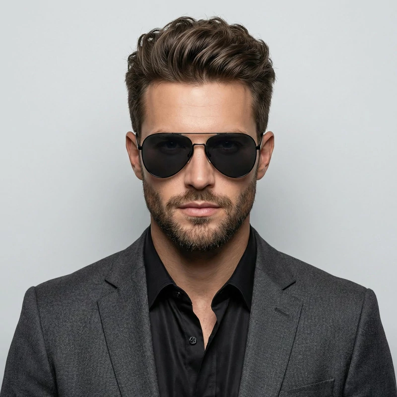 عینک محافظ UV400 آفتابی شیائومی Xiaomi Polarized Pilot Sunglasses XMTF01TS