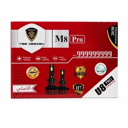 هدلایت توبیر M8 PROMAX پایه 9005 با گارانتی