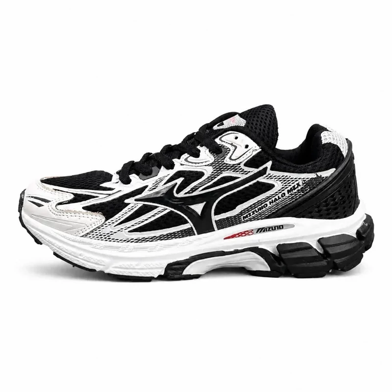 کفش کتانی مردانه و بزرگ پا (کیفیت=اورجینال) مدل میزانو سفید آبی Mizuno