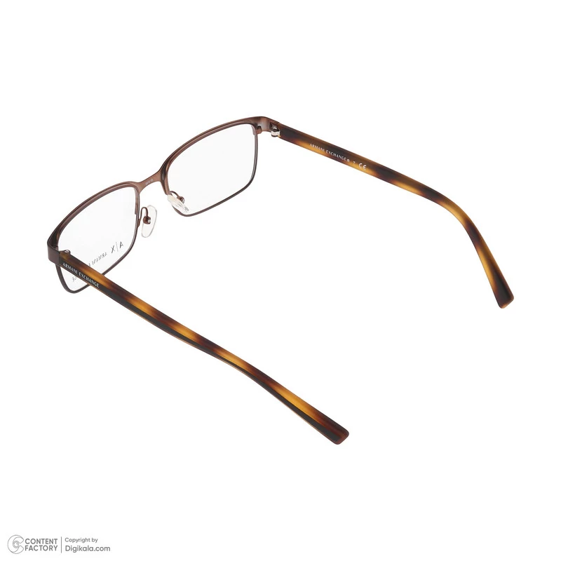 فریم عینک طبی مستطیلی مردانه آرمانی اکسچنج مدل 0AX1042-6115-56 مناسب برای صورت قلب، بیضی و گرد