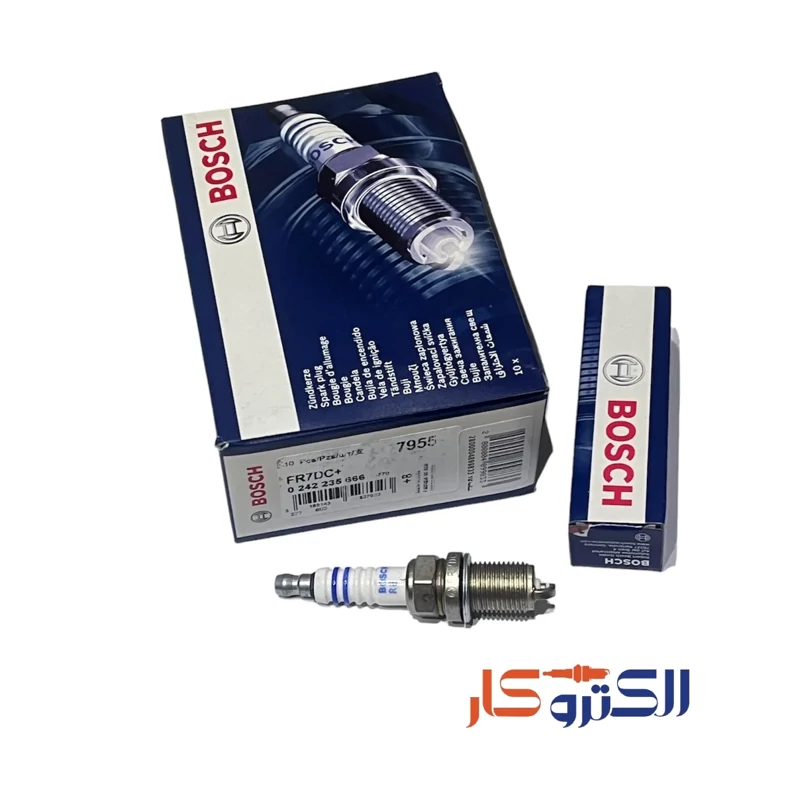 شمع بوش جک j5 اتوماتیک مدل FR7DC (یک دست،4 عددی)