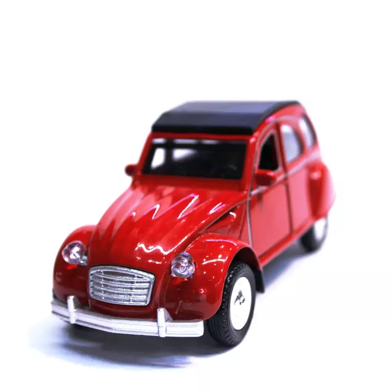 ماکت ماشین فلزی سیتروئن ژیان  Citroen 2cv قرمز 