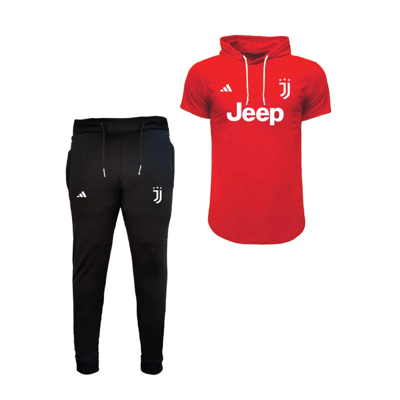 ست تی شرت و شلوار مردانه مدل juve کد 7878