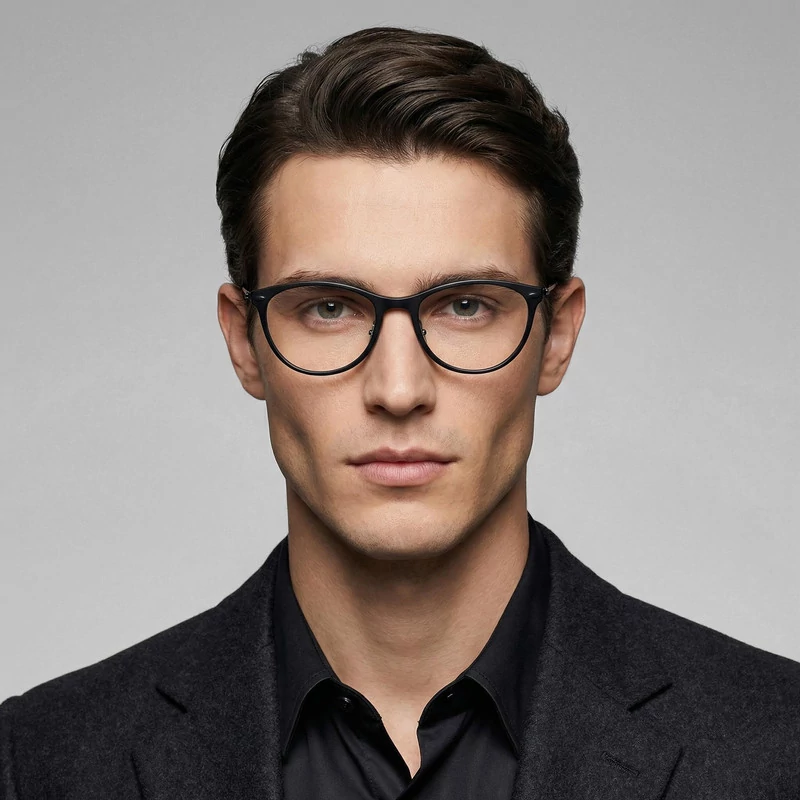 فریم عینک طبی پنتوس Pantos ری بن مدل 0RX7160-5864-52 مناسب برای صورت بیضی، قلب، گرد و مربع