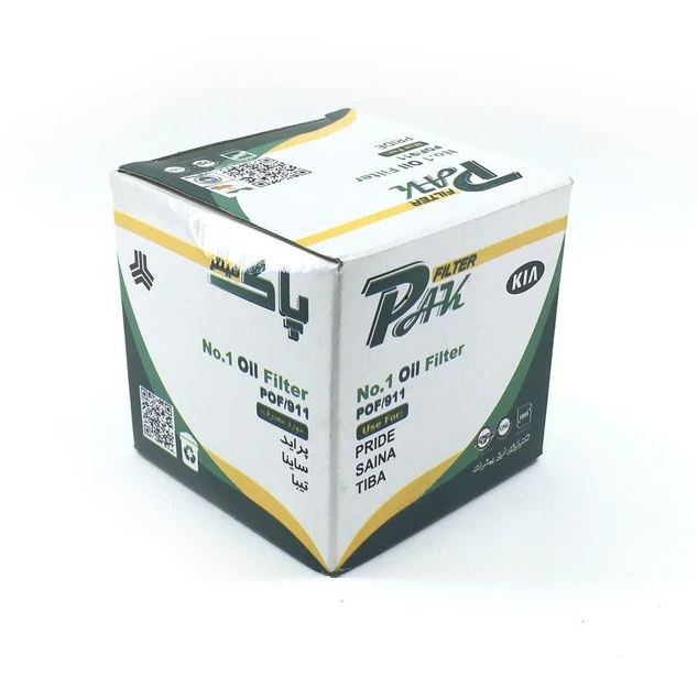 فیلتر روغن خودرو پاک فیلتر کد pof911