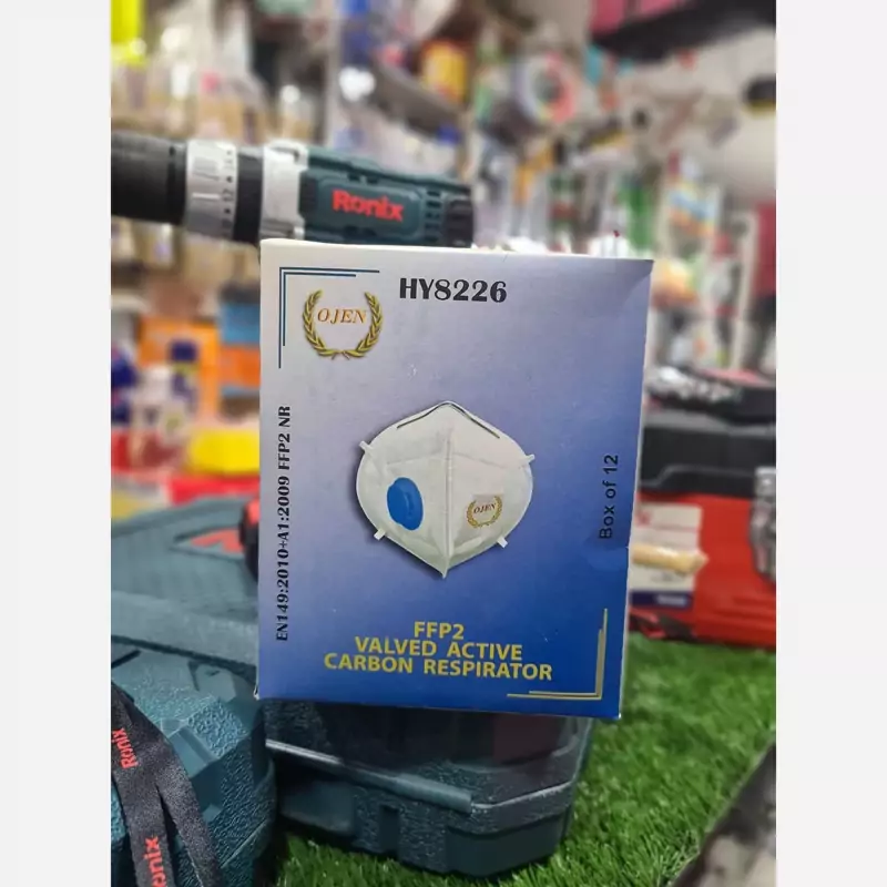 ماسک سوپاپدار N95 (FFP2) اوژن(دو عددی)