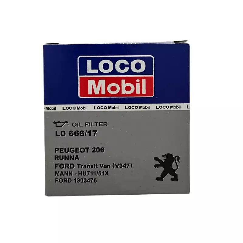 فیلتر روغن لوکومبیل رانا 206 تیپ 5 و 6 و 207 و اچ سی کراس