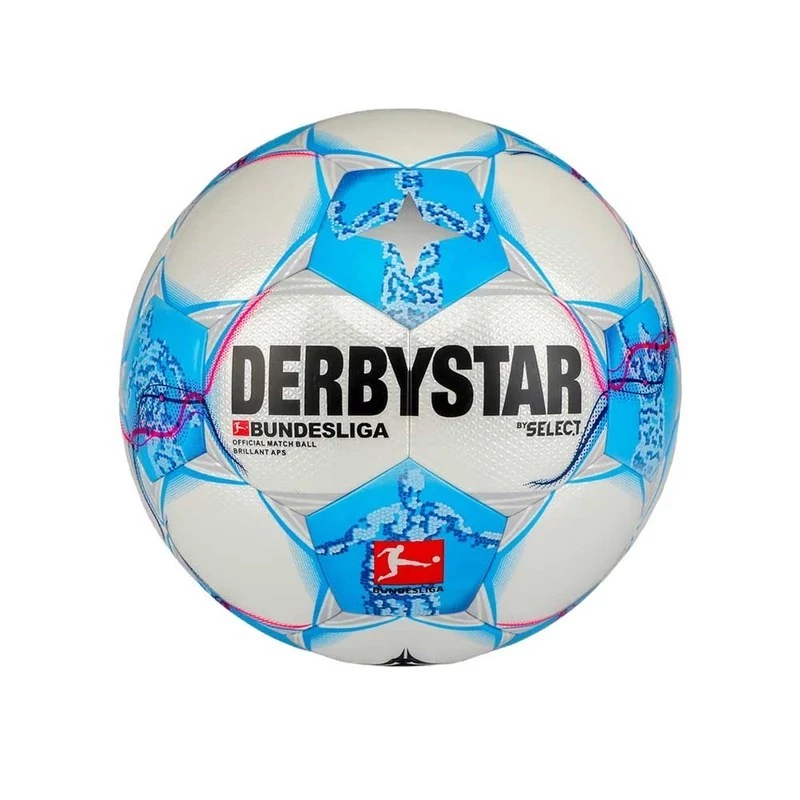 توپ فوتبال بوندسلیگا دربی استار زرنگ سالنی سایز 4 با ضمانت همراه سوزن