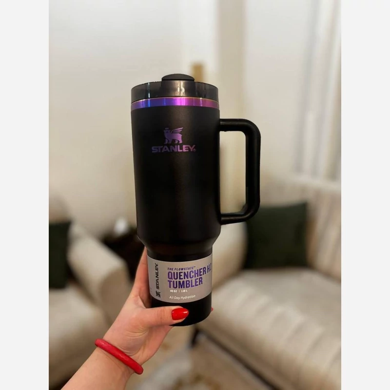 ماگ دسته دار STANLEY 1.18L مدل QUENCHER صورتی سرخابی
