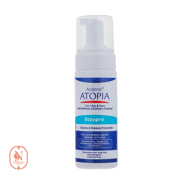 فوم شستوشوی صورت آردن آتوپیا مدل ECZOPRO حجم 200 میلیلیتر