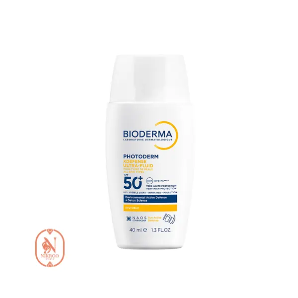 ضدآفتاب بی رنگ ایکس دیفنس اولترا فلویید بایودرما SPF50
