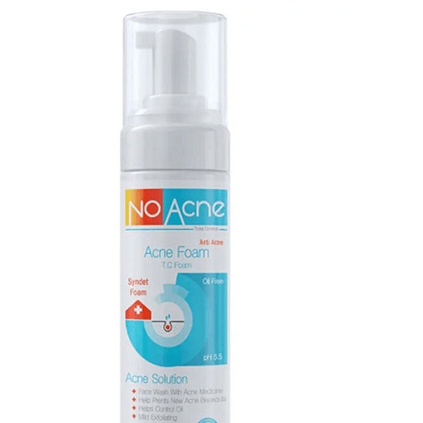 فوم شستشو نو آکنه مدل Acne Solution مناسب پوست چرب و جوش دار