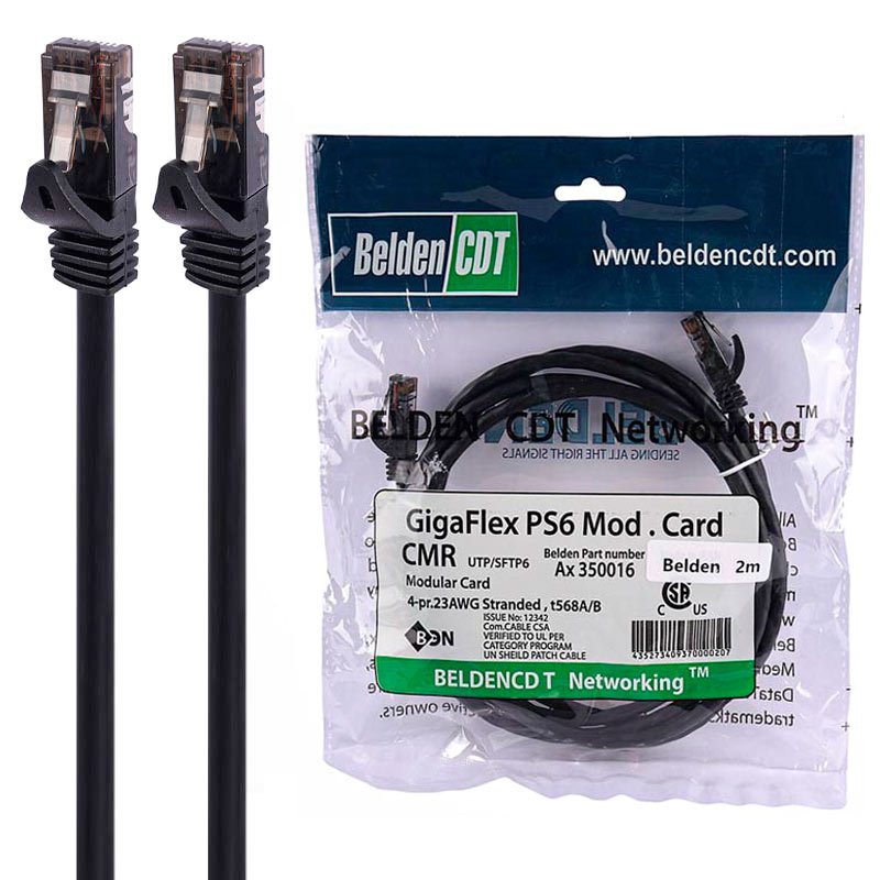 کابل شبکه بلدن CAT6 2m BELDEN