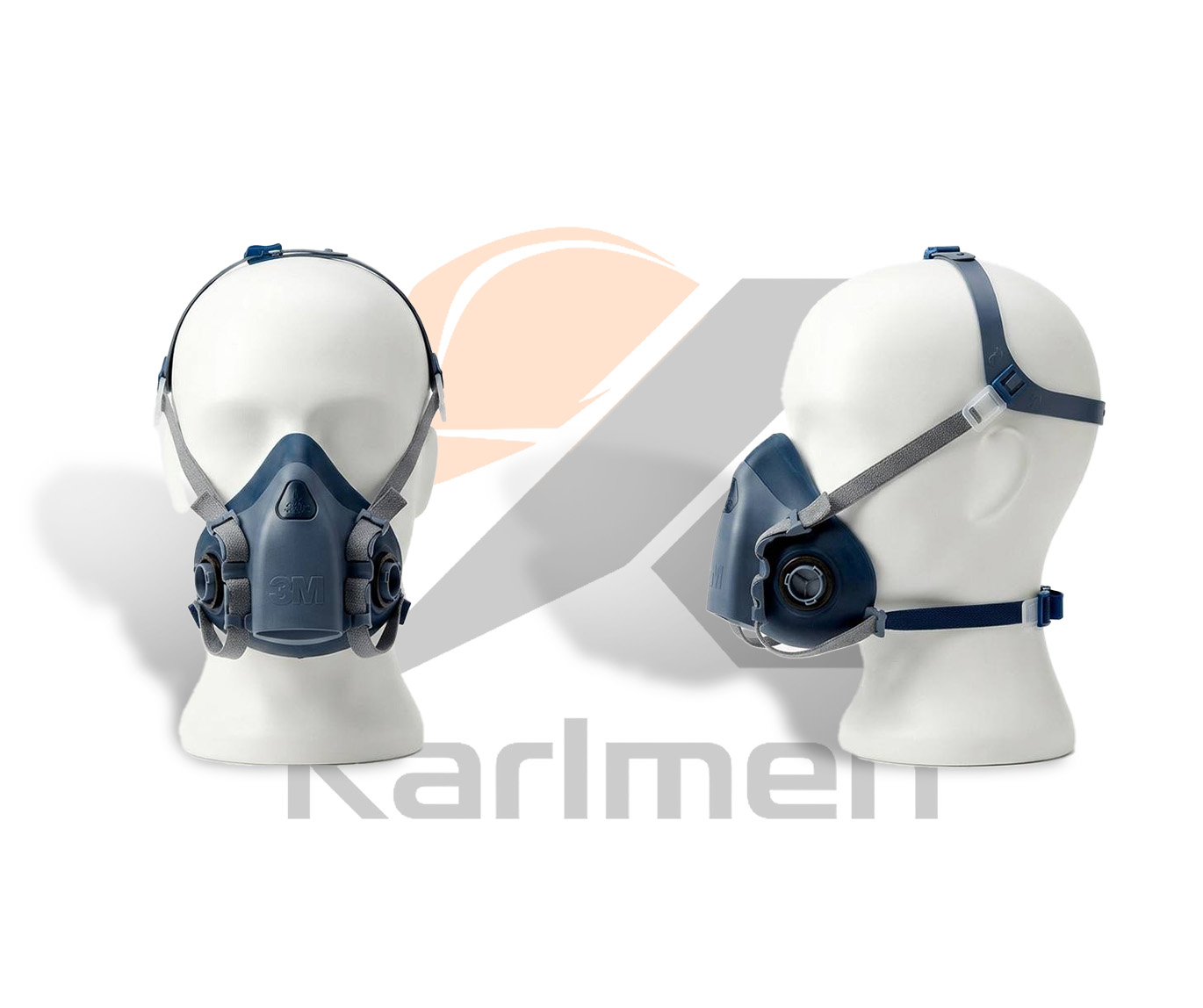 ماسک شیمیایی نیم صورت 3m مدل 7502 چینی