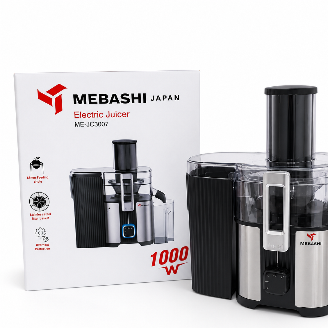 آبمیوهگیری برقی مباشی مدل ME-JC3007