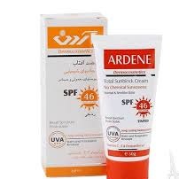 کرم آردن ضد آفتاب SPF46رنگی