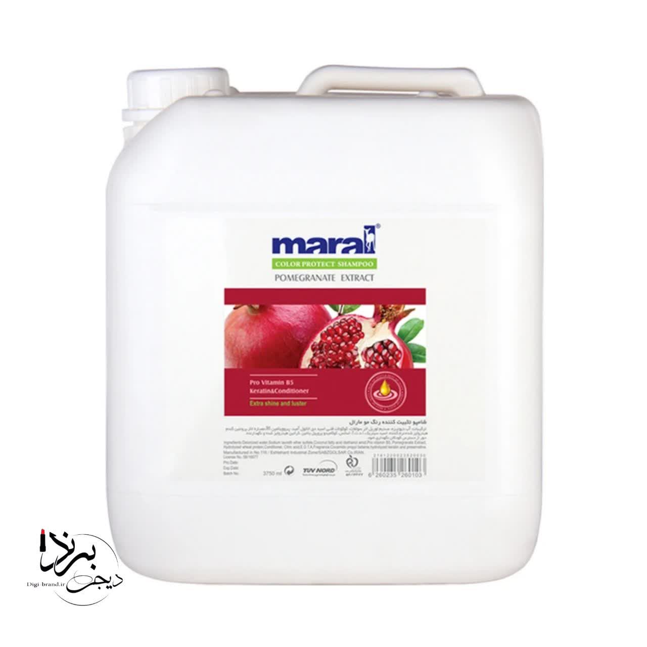 شامپو 4L تثبیت کننده رنگ مو مارال