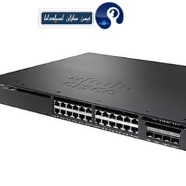 سوئیچ شبکه سیسکو 24 پورتWS-C3650-24PS-S(ریفر کارتن دار)