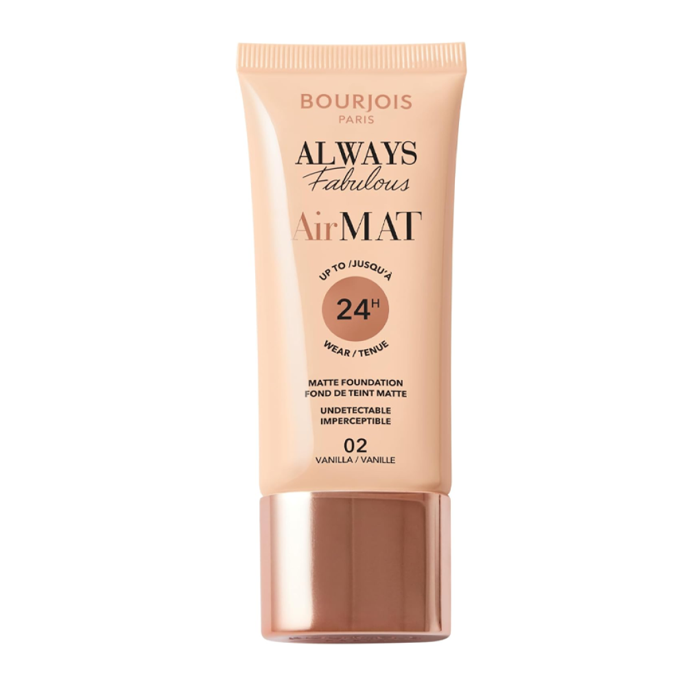 کرم پودر بورژو Always Fabulous Air Mat شماره 02 حجم 30 میل