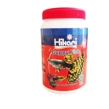 غذای ماهی آکواریوم هیکاری گوپی فیش مدل Tropical fish وزن 150 گرم(نقدی 5درصد تخفیف)