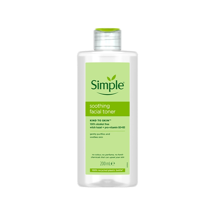 تونر آرامشبخش سیمپل Kind to Skin پوست حساس 200 میل