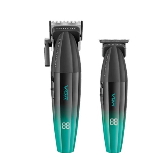 ست ماشین اصلاح موی سر و صورت وی جی ار مدل V-640 بسته 2 عددی
