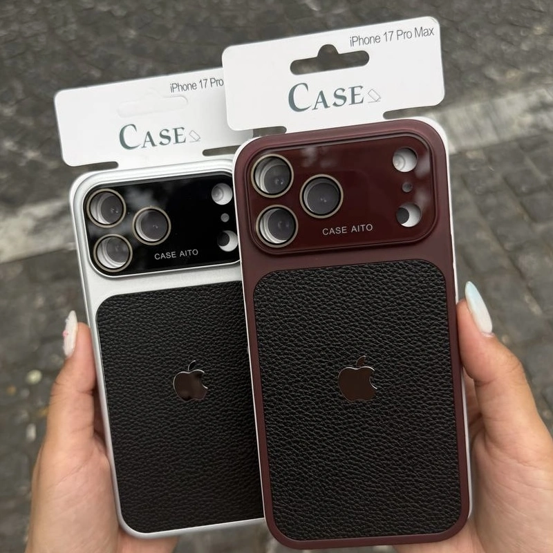 قاب و کاور گوشی موبایل اپل iPhone 16 مدل فوکوس خودکار چرم دانه دار Auto Focus Pebble Leather
