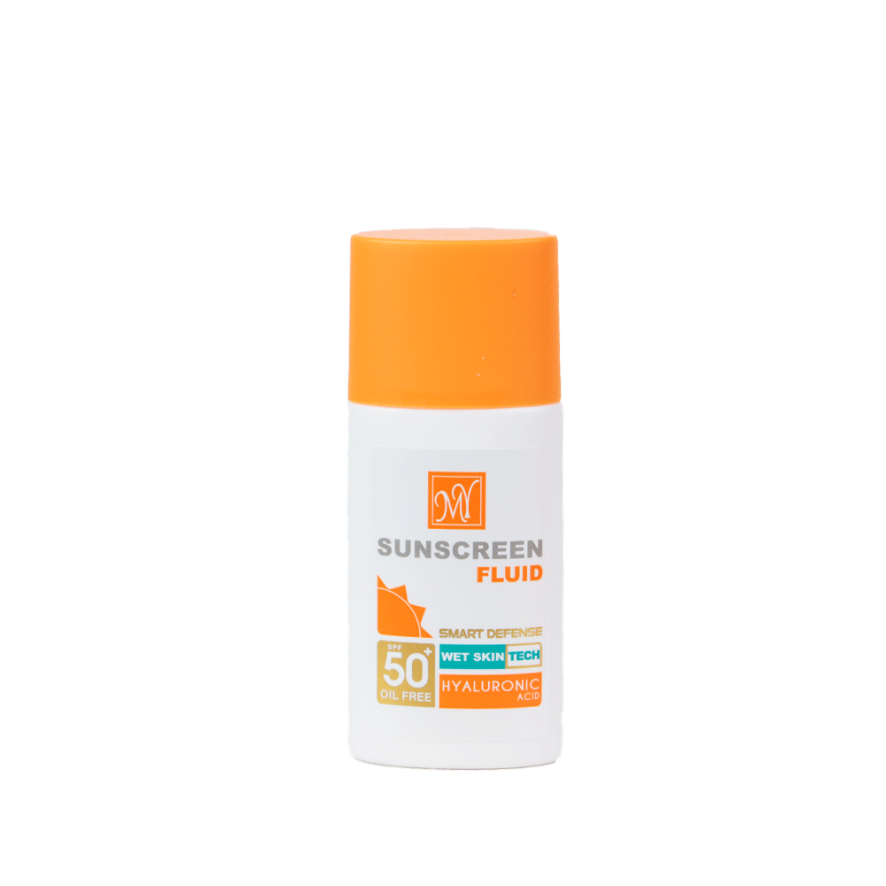 ضد آفتاب فلوئید مای مدل هیالورونیک اسید SPF50 حجم 50 میلی لیتر