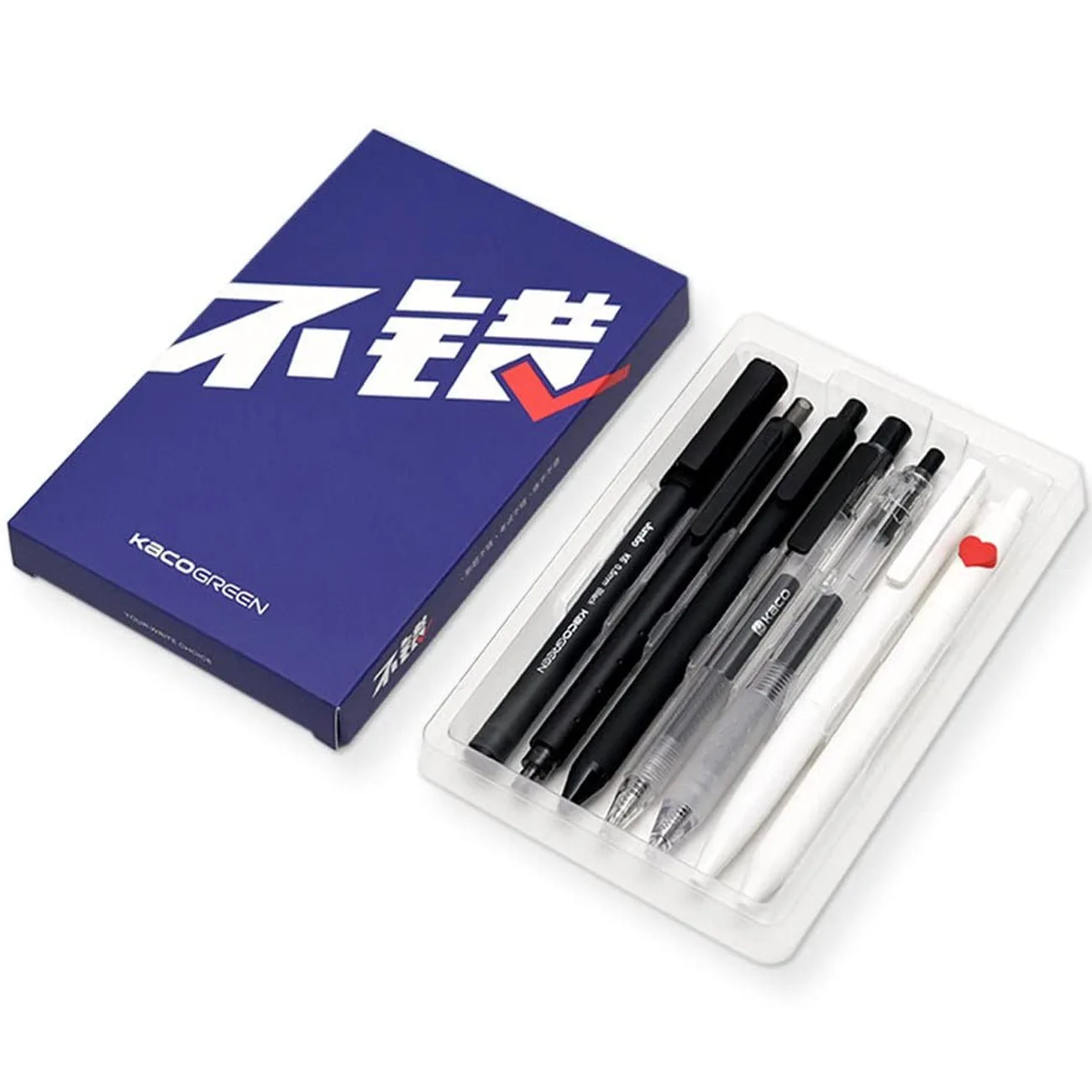 خودکار ژلهای مشکی کاکو (KACO) نوک 0.5 میلیمتری 7 عددی مدل K1032