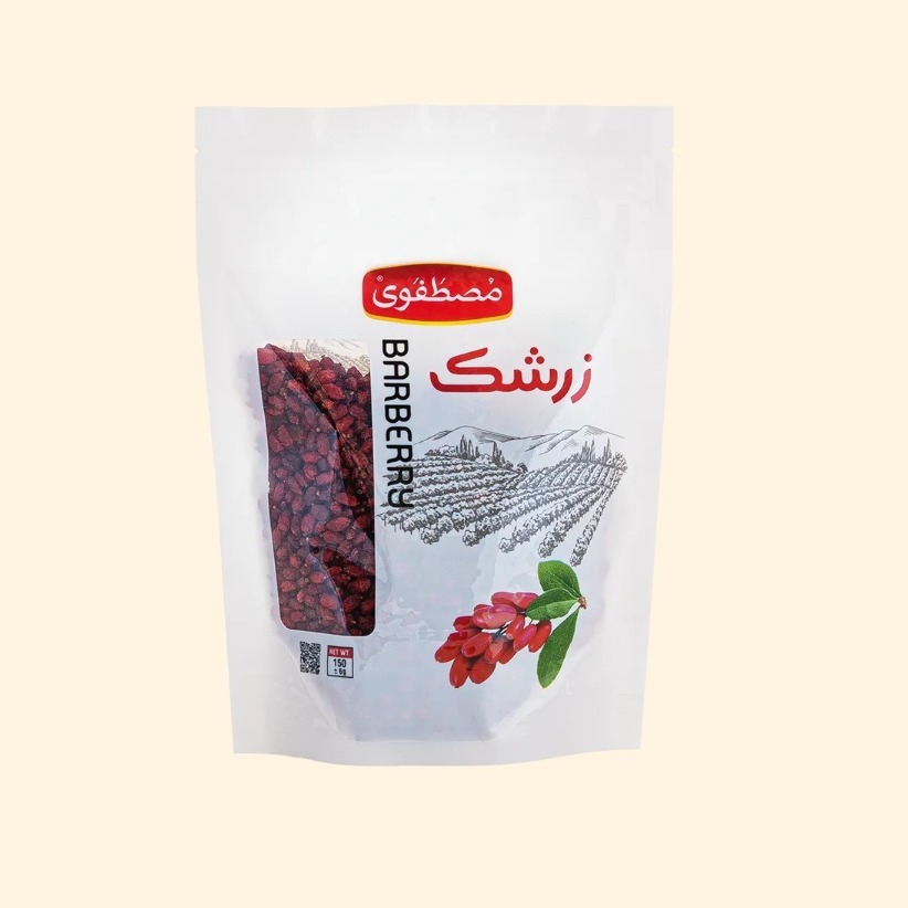 زرشک پفکی 150 گرمی مصطفوی