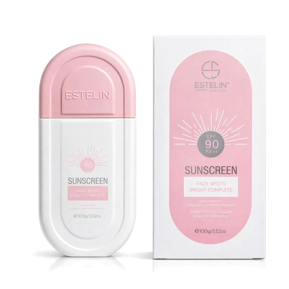 ضدآفتاب ضدلک و روشن کننده استلین با SPF 90 و PA++.