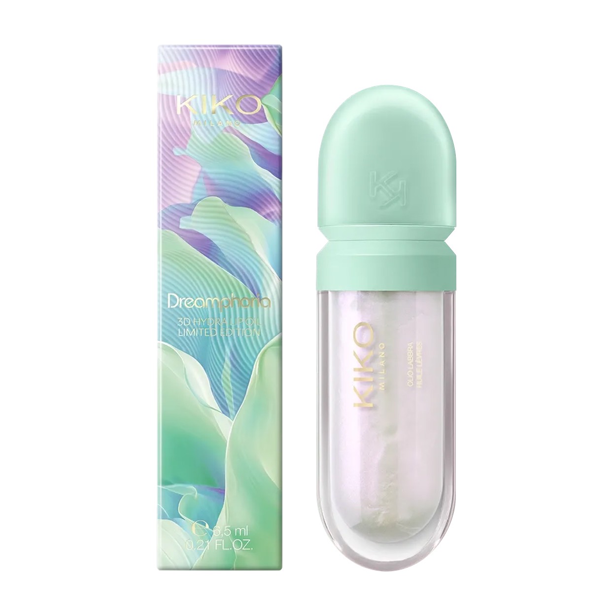لیپ گلاس مایع اکلیلی و براق کیکو مدل frosted lilac