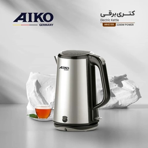 کتری برقی ایکو 2 سال گارانتی و 8 سال خدمات پس از فروش مدل 421جدید