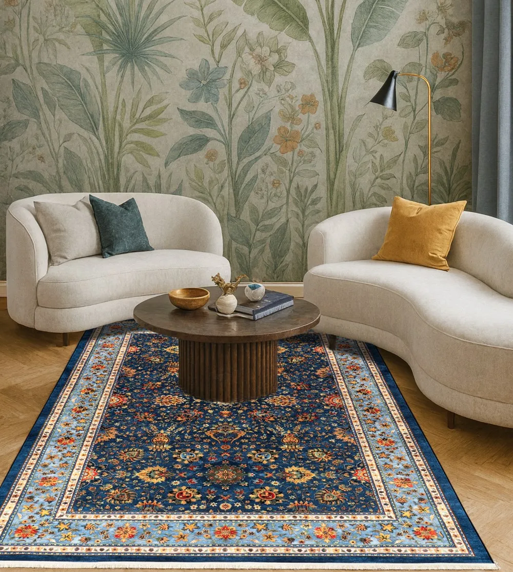 فرش کاشان 1000 شانه کلکسیون سنتی کد 25CS0360 (رنگبندی متنوع)