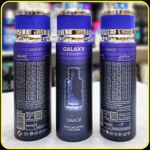 اسپری عطر ساواج گلکسی 200 میلیلیتر | Galaxy Savage Perfume Spray Pour Homme