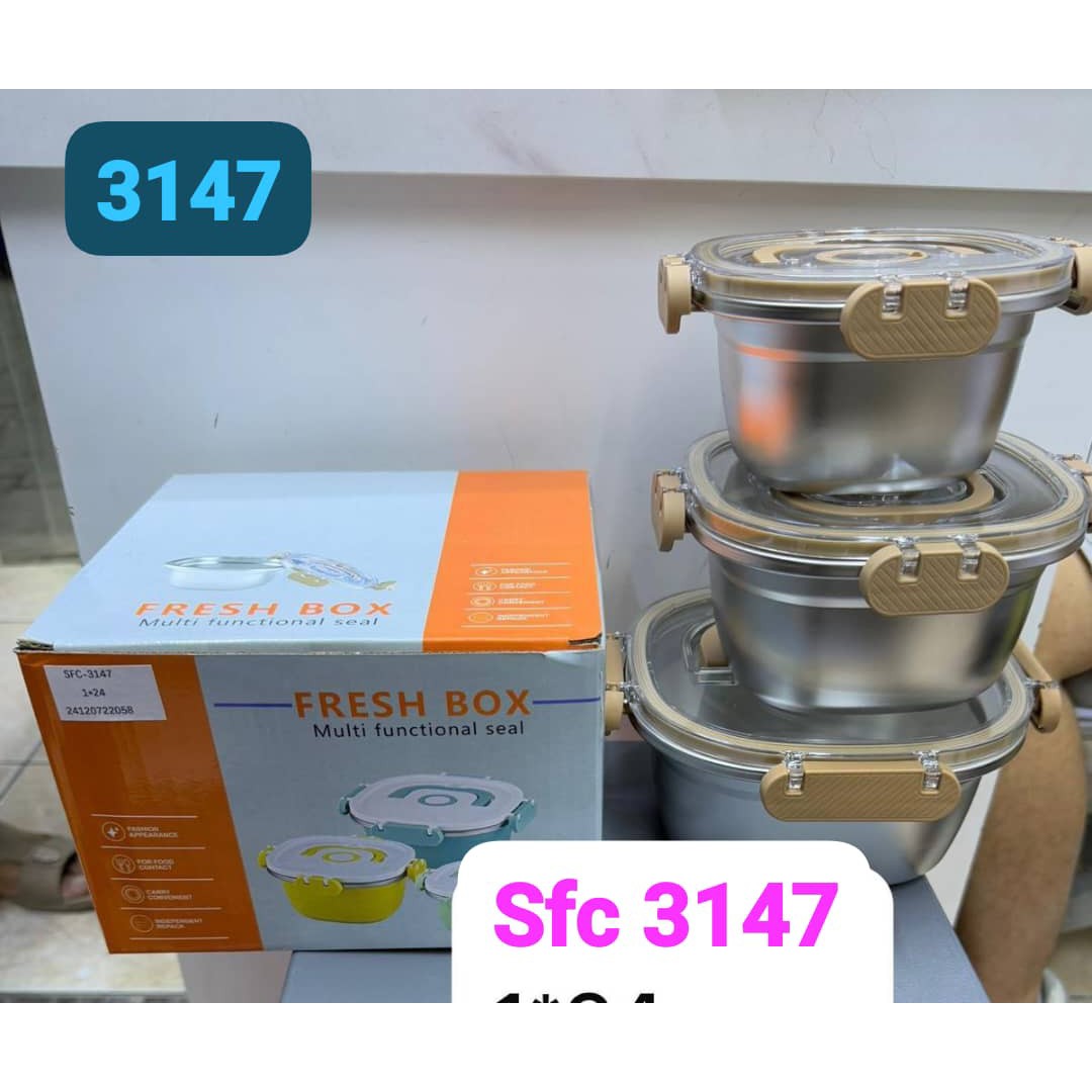  لانچ باکس3تکه مدل 3147 