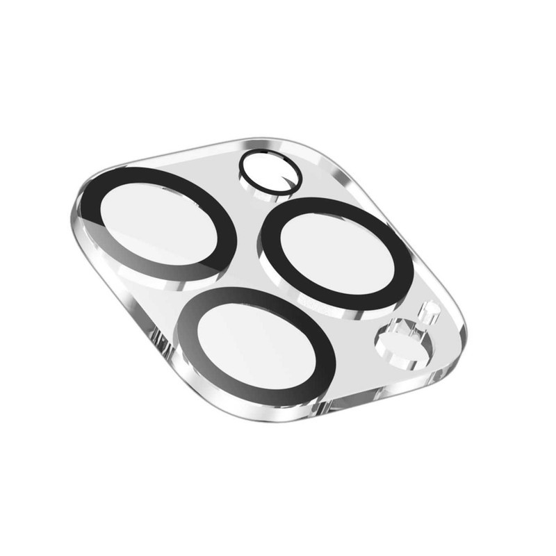 محافظ لنز دوربین گرین لاین مدل Transparent Lens Protector مناسب برای گوشی موبایل اپل IPhone 15 Pro 15 Pro Max