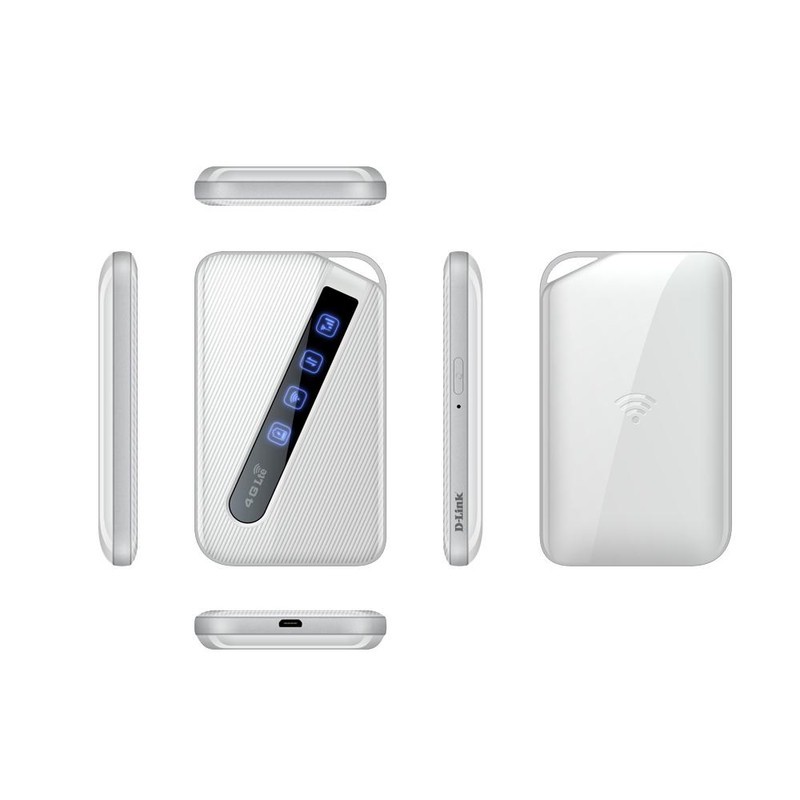مودم 4G LTE قابل حمل دی-لینک مدل DWR-930M با باتری 3000 میلی آمپر ساعت، شارژدهی 12 ساعت، پشتیبانی از شبکه 3G 4G LTE، ...