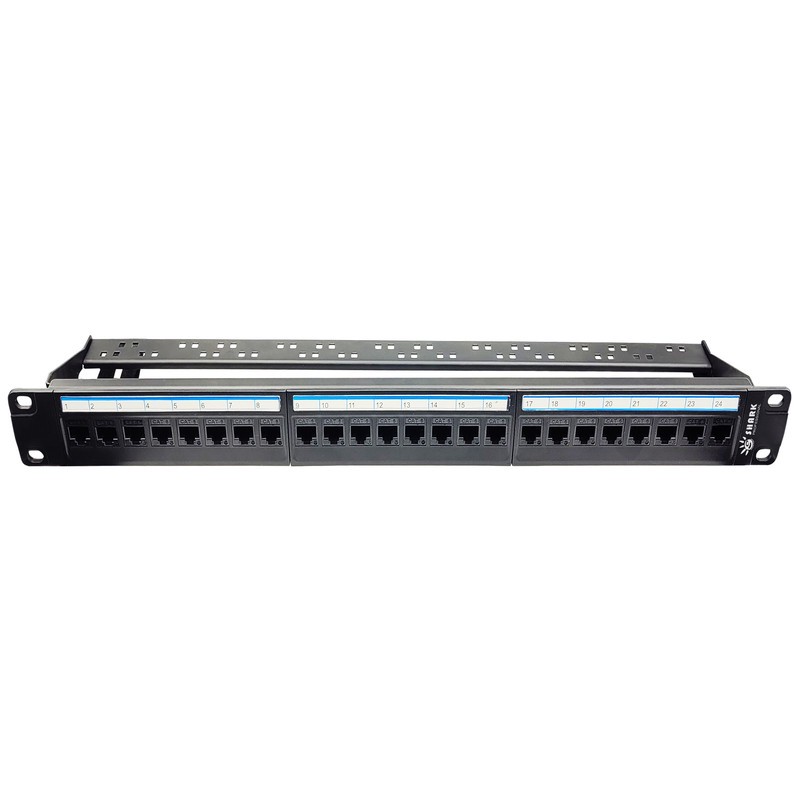 پچ پنل 24 پورت شارک مدل CAT6-LOADED