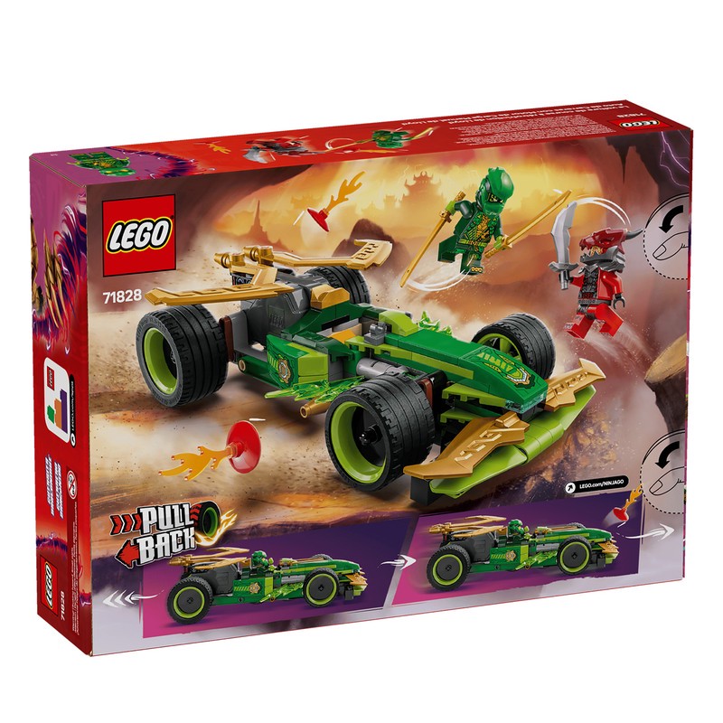 لگو 181 تکه سری نینجاگو مدل Lloyd s Pull-Back Race Car کد 71828